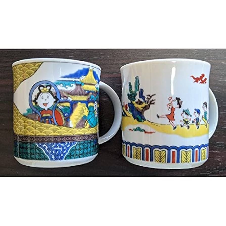 Amazon.co.jp: サザエさん 九谷焼 マグカップ2個セット : ホーム